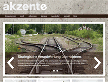 Tablet Screenshot of akzente.de